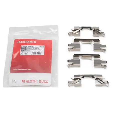 HERTH+BUSS JAKOPARTS Bremsbel&auml;ge Zubeh&ouml;rsatz f&uuml;r MITSUBISHI L 200 / TRITON vorne