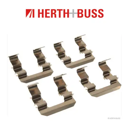 HERTH+BUSS JAKOPARTS Bremsbel&auml;ge Zubeh&ouml;rsatz f&uuml;r HYUNDAI i20 KIA RIO II vorne