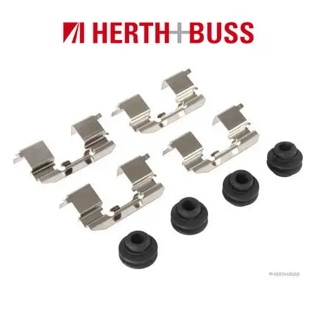 HERTH+BUSS JAKOPARTS Brake Pad Accessory Kit for HYUNDAI i10 BA IA 1.0 1.2 (Front)