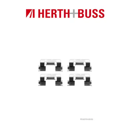 HERTH+BUSS JAKOPARTS Brake Pad Accessory Kit for TOYOTA COROLLA 1.4 D 1.4/1.6 V