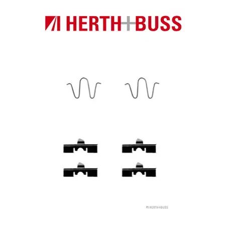 HERTH+BUSS JAKOPARTS Brake Pad Accessory Kit for DAIHATSU, MAZDA, and SUZUKI (Rear)