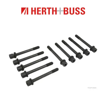 10x HERTH+BUSS JAKOPARTS Zylinderkopfschrauben f&uuml;r HYUNDAI Getz TB KIA Rio 2 JB