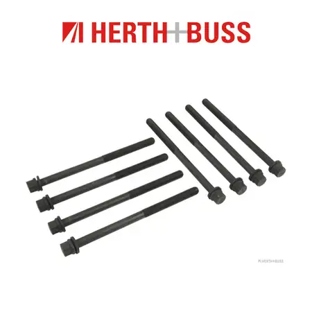 8x HERTH+BUSS JAKOPARTS Zylinderkopfschrauben f&uuml;r HYUNDAI Accent 2 Getz Matrix 1.5 dCi