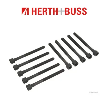 10x HERTH+BUSS JAKOPARTS Zylinderkopfschrauben f&uuml;r NISSAN Micra 3 K12 Note 1.2 1.4
