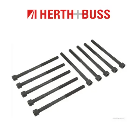 10 HERTH+BUSS JAKOPARTS cylinder head bolts for TOYOTA Avensis and RAV4 2.0 and 2.4