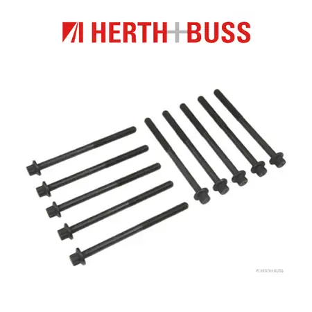 10x HERTH+BUSS JAKOPARTS Zylinderkopfschrauben f&uuml;r MAZDA 3 BK BL 6 GG CX-7 ER 2.3
