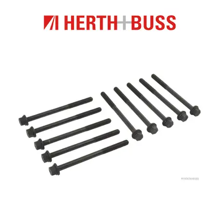 10x HERTH+BUSS JAKOPARTS Zylinderkopfschrauben f&uuml;r HONDA Civic 4 5 6 7 CRX 8 FR-5