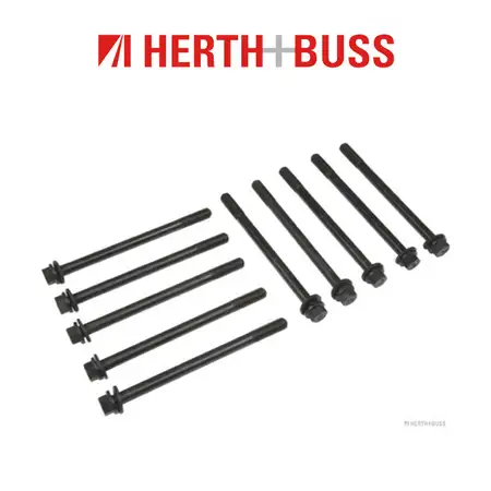 10x HERTH+BUSS JAKOPARTS Zylinderkopfschrauben f&uuml;r HONDA Civic 4 5 6 Concerto CRX