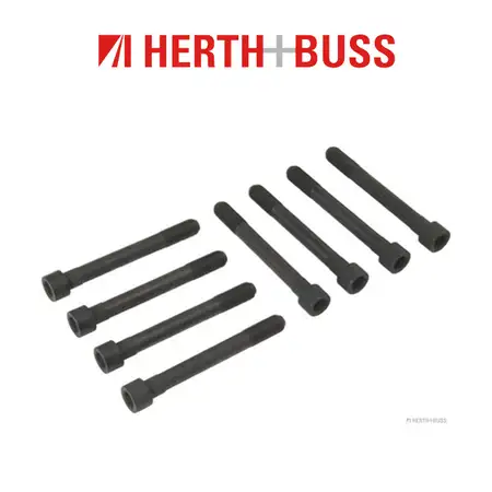 8x HERTH+BUSS JAKOPARTS Zylinderkopfschrauben f&uuml;r MITSUBISHI Galant 5 Pajero Sigma