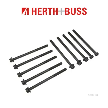 10x HERTH+BUSS JAKOPARTS Zylinderkopfschrauben f&uuml;r MITSUBISHI Lancer 8 Outlander 2