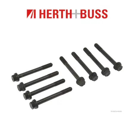 8x HERTH+BUSS JAKOPARTS Zylinderkopfschrauben f&uuml;r DAIHATSU CUORE III IV MOVE 0.8