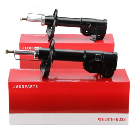 2x HERTH+BUSS JAKOPARTS Sto&szlig;d&auml;mpfer f&uuml;r HONDA Civic 8 Hatchback FN FK vorne