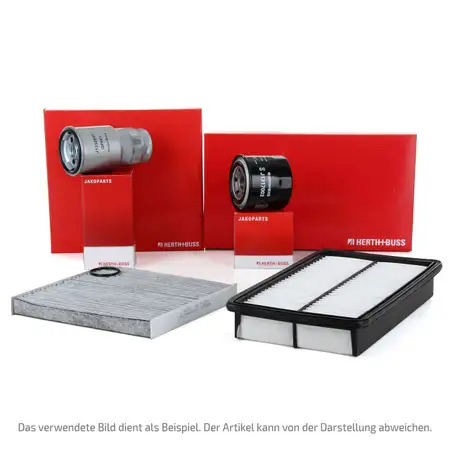 HERTH+BUSS JAKOPARTS Filter-Set 4-tlg f&uuml;r NISSAN X-Trail T30 2.2 dCi/4x4 136 PS