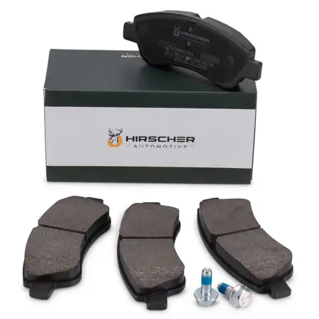 HIRSCHER Bremsbel&auml;ge f&uuml;r CITROEN C2 C3 C4 DS OPEL Corsa F PEUGEOT 206 207 vorne 4254.75