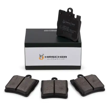 HIRSCHER Bremsbel&auml;ge f&uuml;r MERCEDES W203 S203 C/A208 C/A209 W210 S210 R171 hinten 0034205220