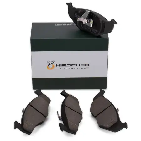 HIRSCHER Bremsbel&auml;ge f&uuml;r VW Golf 3 Vento 1.4 1.6 1.9 D ab 10.1996 mit ABS vorne 1H0698151B