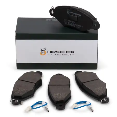HIRSCHER Bremsbel&auml;ge Bremskl&ouml;tze f&uuml;r RENAULT Kangoo/Rapid vorne 7701208142