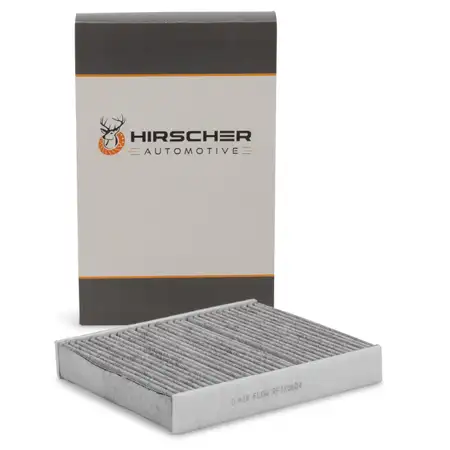 HIRSCHER Innenraumfilter Aktivkohlefilter f&uuml;r FORD Fiesta 5 MK5 Fusion JU_ 1353269