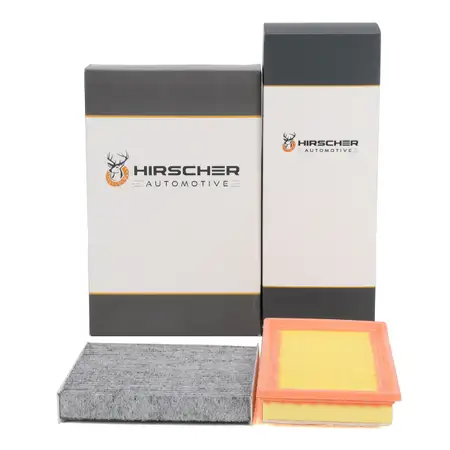 HIRSCHER Filter-Set f&uuml;r FIAT 500 ab 09.2011 Panda 312 319 LANCIA Ypsilon 0.9