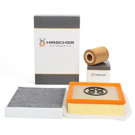 HIRSCHER Filter-Set 3-tlg f&uuml;r OPEL B 1.7 CDTI 100-131PS bis 06.2012/bis Fgst. C4999999