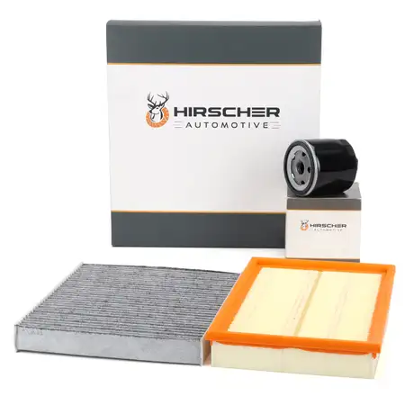 HIRSCHER Filter-Set f&uuml;r VW Polo 4 SEAT Cordoba Ibiza 3 SKODA Fabia 1 1.4 16V 75/100/101 PS