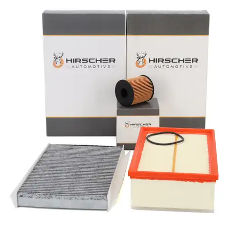 HIRSCHER Filter-Set 3-tlg f&uuml;r CITROEN C4 1 2 DS4 DS5 PEUGEOT 307 308 1 RCZ 2.0 HDi/BlueHDi