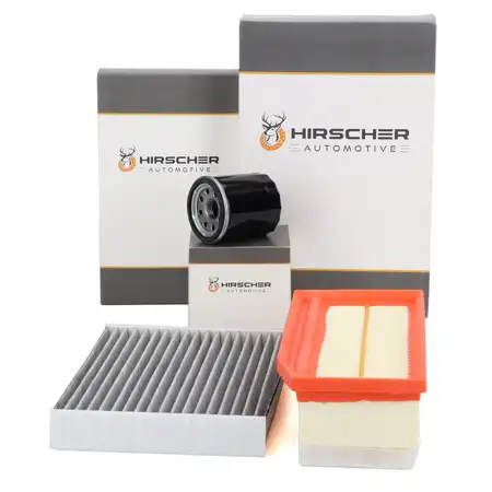 HIRSCHER Filter-Set f&uuml;r DACIA Dokker Lodgy 1.6/LPG 102/109 PS