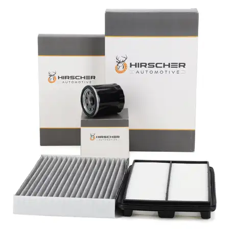 HIRSCHER Filter-Set f&uuml;r NISSAN X-Trail 3 T32 1.6 DIG-T 163 PS ab 06.2015