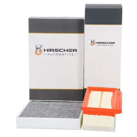 HIRSCHER Filter-Set f&uuml;r RENAULT Clio 4 Captur 1 DACIA Duster HM Logan 2 Sandero 2