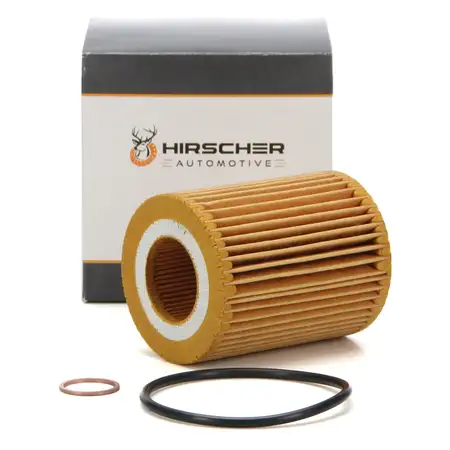 HIRSCHER &Ouml;lfilter f&uuml;r BMW 1er F20 F21 114-120i 3er F30 F31 316/320i N13 11427635557