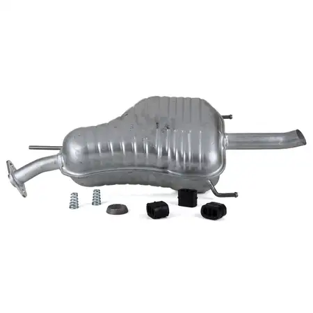 IMASAF Endschalld&auml;mpfer + Anbausatz f&uuml;r OPEL Zafira A 1.6/1.8/2.2 16V 101-147 PS