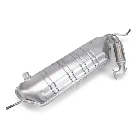 IMASAF Endschalld&auml;mpfer f&uuml;r SMART ForTwo Coupe + Cabrio 451 1.0 61/71 PS ab 2007