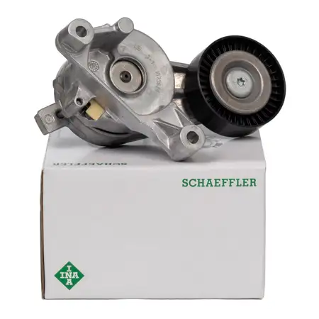 INA V-belt Tensioner for V-ribbed belts for AUDI A3, SEAT Leon, 1P, Golf 5 1.9/2.0 TDI 03G903315A