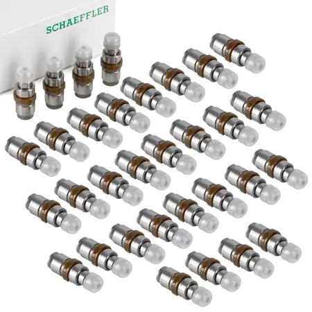 32x INA 420026010 Valve Tappet for BMW F10, G30, G31, F12, F13, G11, X5, X6, X7, N63 11338679835