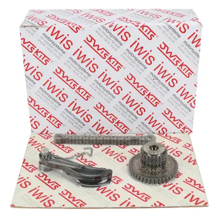 IWIS 90013254 Steuerkettensatz &Ouml;lpumpe f&uuml;r VW Golf 6 7 2.0 GTI AUDI A3 A4 A5 A6 SEAT SKODA