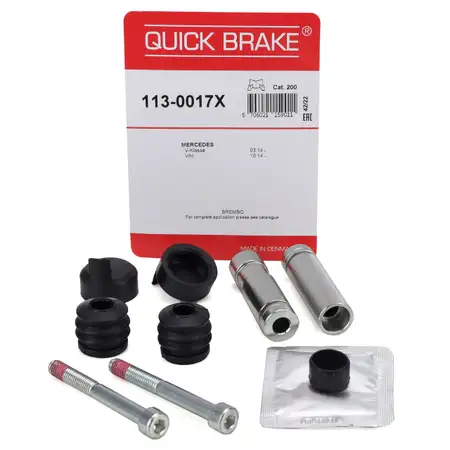 OJD QUICK BRAKE 113-0017X F&uuml;hrungsbolzensatz Bremssattel f&uuml;r MERCEDES W447 vorne/hinten