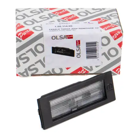 OLSA 1.05.114.00 Kennzeichenleuchte Nummernschildleuchte f&uuml;r FIAT Tipo JEEP hinten