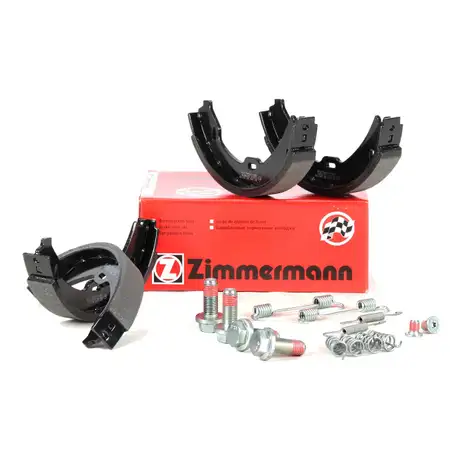 ZIMMERMANN Bremsbacken + Federn Satz f&uuml;r MERCEDES S-Klasse W220 C215 ATE-System
