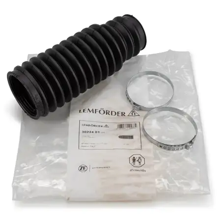 LEMF&Ouml;RDER 3022401 Spurstange Lenkmanschette f&uuml;r BMW 3er E46 Z4 E85 ohne Servolenkung vorne