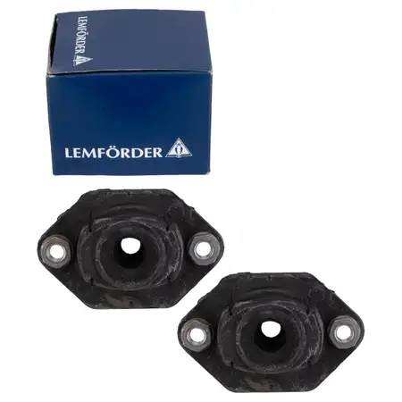 2x LEMF&Ouml;RDER 3539801 Federbeinlager Domlager f&uuml;r BMW E81/82/88 E90/91/92/93 hinten unten