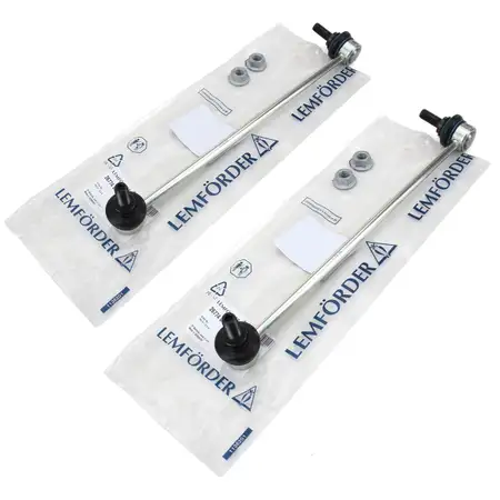 2x LEMF&Ouml;RDER 2677401 Koppelstange f&uuml;r AUDI A3 8P 8V VW Golf 5 6 7 8 Passat B6 B7 B8 vorne