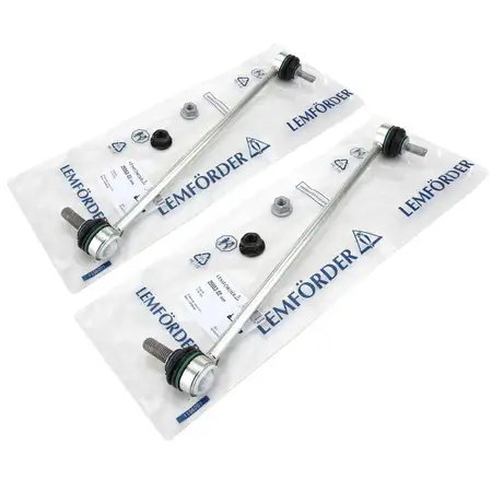 2x LEMF&Ouml;RDER 2555302 Koppelstange f&uuml;r VOLVO S60 1 S80 1 2 XC70 Cross Country XC90 1 vorne