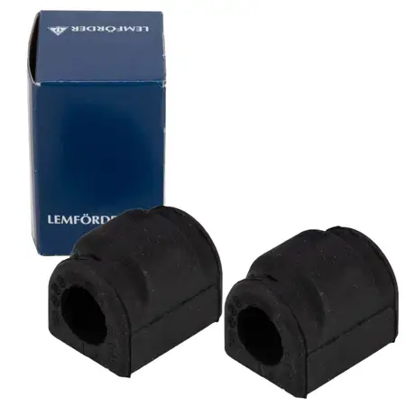 2x LEMF&Ouml;RDER 1588501 Stabilisatorlager f&uuml;r BMW 3er E36 E46 5er E34 Z4 hinten 33551138104