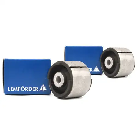 2x LEMF&Ouml;RDER Querlenkerlager Lagerbuchse Silentblock f&uuml;r BMW E36 E46 Hinterachse