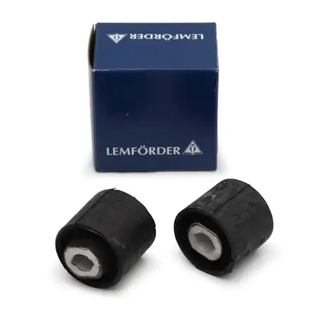 2x LEMF&Ouml;RDER 2138201 Achsk&ouml;rperlager f&uuml;r BMW 3er E46 X3 E83 Z4 hinten innen 33176770788