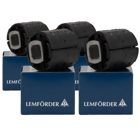 4x LEMF&Ouml;RDER 3503901 Achslager Achsk&ouml;rperlager f&uuml;r BMW 5er E60 E61 6er E63 E64 hinten