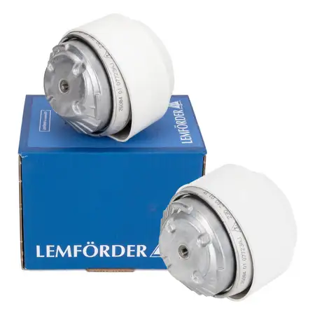 2X LEMF&Ouml;RDER Motorlager Hydrolager f&uuml;r MERCEDES W203 W211 R230 M271 M112 vorne 2302400117