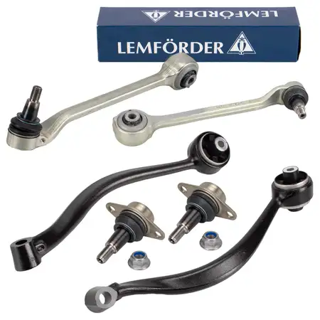 4x LEMF&Ouml;RDER Querlenker + Traggelenk f&uuml;r BMW X3 F25 X4 Vorderachse vorne + hinten unten