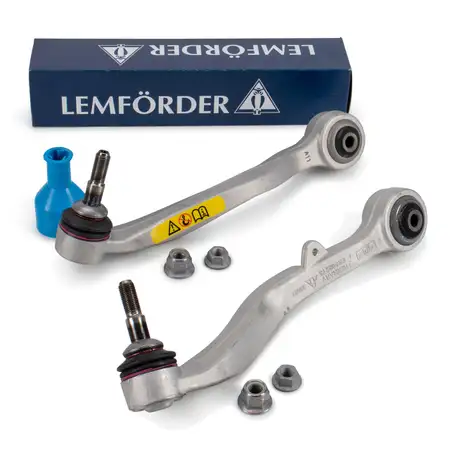 2x LEMF&Ouml;RDER Querlenker Lenker Radaufh&auml;ngung f&uuml;r BMW 5er E60 E61 Vorderachse hinten unten