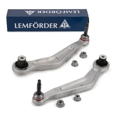 2x LEMF&Ouml;RDER Control Arms for BMW 5 Series E60, E61; 6 Series E63, E64; 7 Series E65&ndash;E67 (Rear Upper Control Arms)